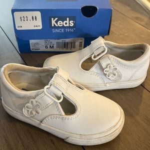 Gently used Daphne T-strap Keds.